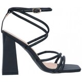 Luna Collection Sandali & Odprti čevlji 66231 Črna | Shoptok.si