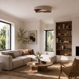  BRILAGI-LED Plafonsko svetlo VELVET TWIST LED/24W/230V 4000K prečnik 55 cm bež/braon/zlatno | Eponuda.com