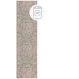 Flair Rugs Svetlo zelen pralen tekač 60x230 cm Una Floral – Cene