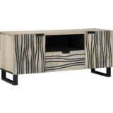 vidaXL Kabineti i police za skladištenje medija Bijela i crna | shoptok.hr