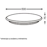 Bb Link LED plafonjera sa daljinskim 24 48W CCT VESTA 663 Cene