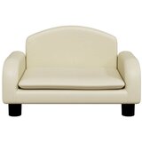  Krevet za pse krem 50x40x30 cm od umjetne kože | shoptok.hr