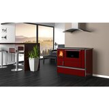 Alfa Plam štednjak 90H Dominant*ECO*CV-L, crveni (lijevo) | shoptok.hr