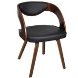  Jedilni stoli 6 kosov rjavo umetno usnje, (20699586) | Shoptok.si