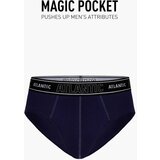 Atlantic Men ́s briefs Magic Pocket - blue Cene