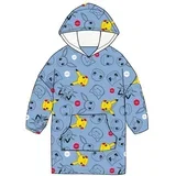 Oversize Dječji Kaput-Sweatshirt u Boji Koralja