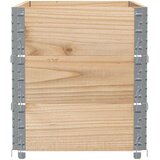  Vrtna sadilica 100x50 cm od masivne borovine | shoptok.hr
