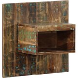  Noćni ormarić Višebojni 50x27x50 cm puno drvo, reciklirano | shoptok.hr