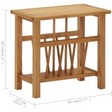  Stolić za časopise 45 x 27 x 42 cm od masivne hrastovine | Eponuda.ba