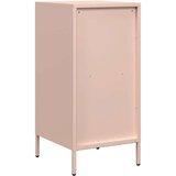 vidaXL Komoda roza 35x39x73,5 cm hladno valjano jeklo | Shoptok.si