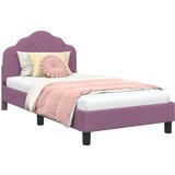  za djecu s uzglavljem Ljubičasta 80 x 160 cm Baršun | shoptok.hr