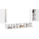  Set TV komoda 4 kom. Bijelo Konstruirano drvo | shoptok.hr