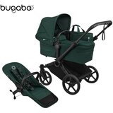 BUGABOO otroški voziček 2v1 donkey™ 6 mono complete black/fern green Cene