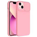  futrola soft full protect camera (slide case) za iphone 14 (6.1) svetlo roze Cene