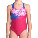Arena KUPACI-GIRL'S SPLASH POINT SWIMSUIT V BACK DJEVOJČICE | shoptok.hr