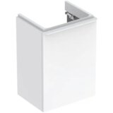 Geberit omarica za manjši umivalnik smyle square, lakirano, visoki sijaj / bela | Shoptok.si