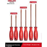  Delixi Set odvijača, 6 komada Cene