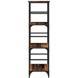 vidaXL Knjižna omara starinski les 50x33x117,5 cm inženirski les | Shoptok.si