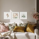 Styler Tiskane slike u setu 3 kom s okvirom 30x30 cm Posy – | shoptok.hr