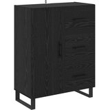  Highboard s ladicama 2 pcs Crni hrast 69,5 x 34 x 180 cm | shoptok.hr