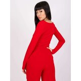 RUE PARIS Blouse-RV-BZ-7439.18-red | Shoptok.si