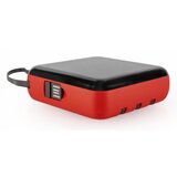 OXE Džepni Power bank, kapacitet 10000 mAh, crveni | shoptok.hr