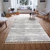 Hanah home tepih 120x180cm Belo-Svetlosivi Cene