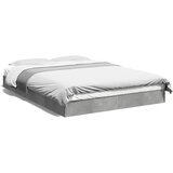 vidaXL Okvir kreveta siva boja betona 140x200 cm od konstruiranog drva Cijene