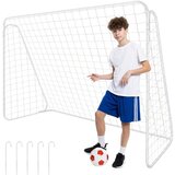Metalni nogometni gol, 213 × 150 × 90 cm + Mreža | shoptok.hr