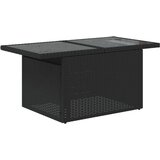 vidaXL 9-dijelni set vrtnih sofa s jastucima crni od poliratana | shoptok.hr