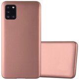 Cadorabo CARE, združljiv s Samsungom v kovinskem rosă ‰ Gold - zaščitni pokrov iz fleksibilnega silikona TPU, (20590485) Cene