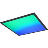 Tri O črna led stropna svetilka 44.5x44.5 cm beta – | Shoptok.si