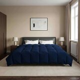  Zimska posteljnina Temno modra 240 x 260 cm Mikrovlakna, (5000284354) | Shoptok.si