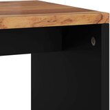  Bočni stolić 40x31x46 cm od drva bagrema i konstruiranog drva | shoptok.hr