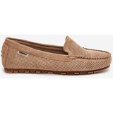 Boto Women’s Perforated Moccasins Made Of Eco Suede Brown Amrutia | shoptok.hr