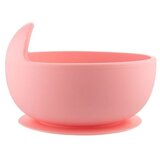 Canpol Silicone Suction Bowl Pink zdjelica 330 ml za djecu | shoptok.hr