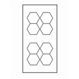 Spectra LED SVETLA HEXAGON 498W 175-265V 6500K V4 u
