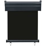 Balkonska stranska tenda 65x250 cm črna, (20966329) | Shoptok.si