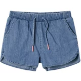 vidaXL Otroške kratke hlače džins modra 128