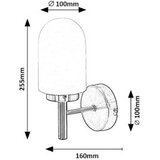 Rabalux Zenkai Zidne lampe ( 71060 ) | ePonuda.com