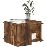  Klubska miza Dimljen hrast 50,5 x 50 x 33 cm Inženirski les, (5000295532) | Shoptok.si