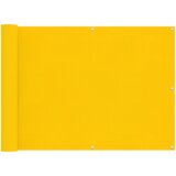  Balcony ekran Žuta 75 x 200 cm PU prekriveni oksford alu | shoptok.hr