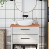 vidaXL kupaonska radna ploča 80x40x2 5 cm masivna bukovina Cijene