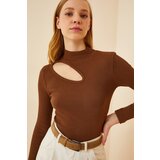  Blouse - Brown - Fitted | shoptok.hr