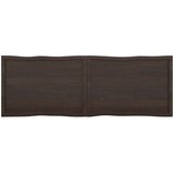 Stolna Mizna plošča temno siva 180x60x6 cm obdelana trdna hrastovina, (20979332) | Shoptok.si