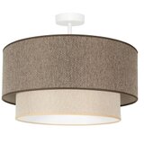  Duolla - plafonski luster BOHO ECO RECYCLING 1xE27/15W/230V, prečnik 45 cm, braon/krem | Eponuda.com
