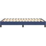  Okvir za krevet s oprugom plava 120x200 cm tkanina | shoptok.hr