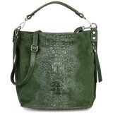 Vera Pelle Torbe za čez ramo kraw10darkgreen Zelena Cene