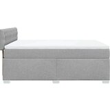  Krevet box spring s madracem svjetlosiva 160x200 cm tkanina | shoptok.hr