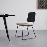 Bessagi Home stol ava, črna, sivorjava | Shoptok.si
